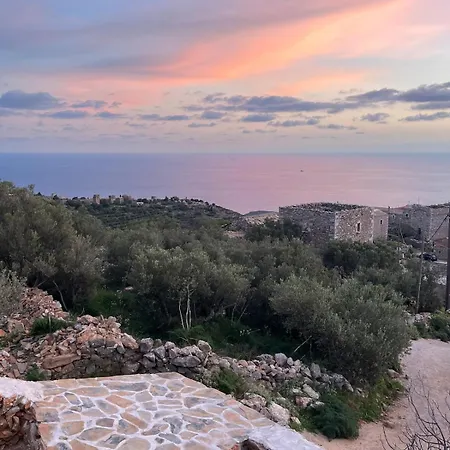 Agria Xvii Mani Stone Tower Villa *