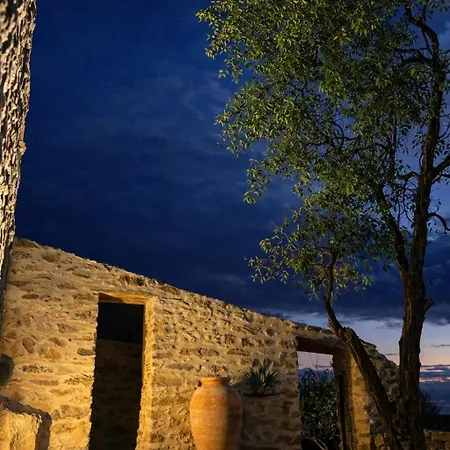 Agria Xvii Mani Stone Tower Villa