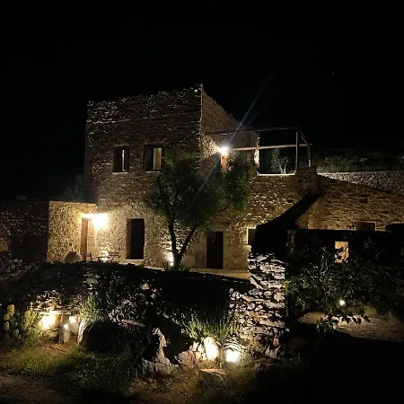 Agria Xvii Mani Stone Tower Villa